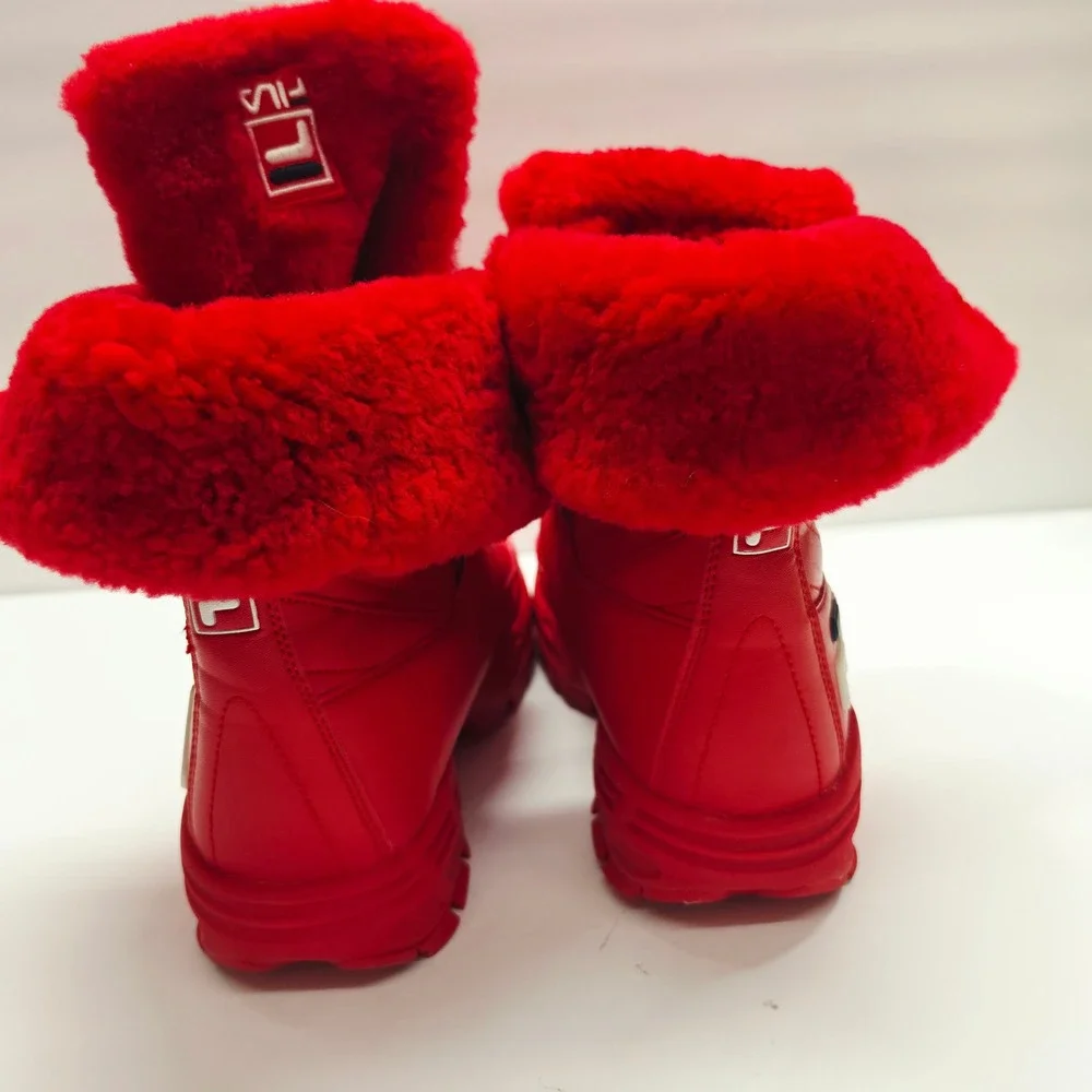 Fila disruptor shearling